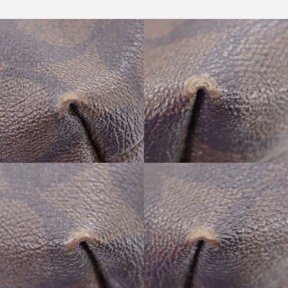 COACH Signature Used Shoulder Bag PVC Leather Brown Myanmar Authentic #BE924 M - Picture 5 of 11